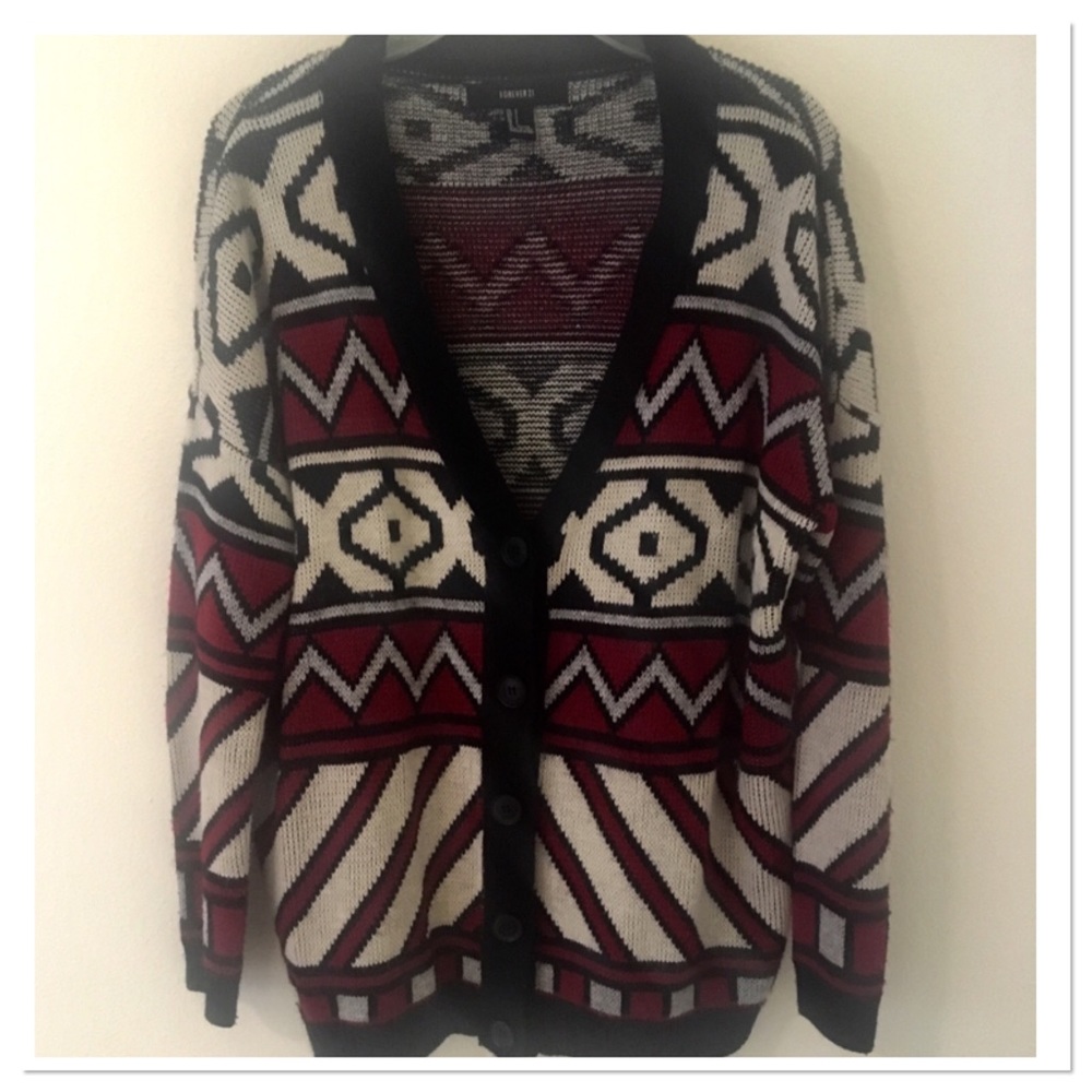 Forever 21 Oversized Cardigan Sweater, BOGO